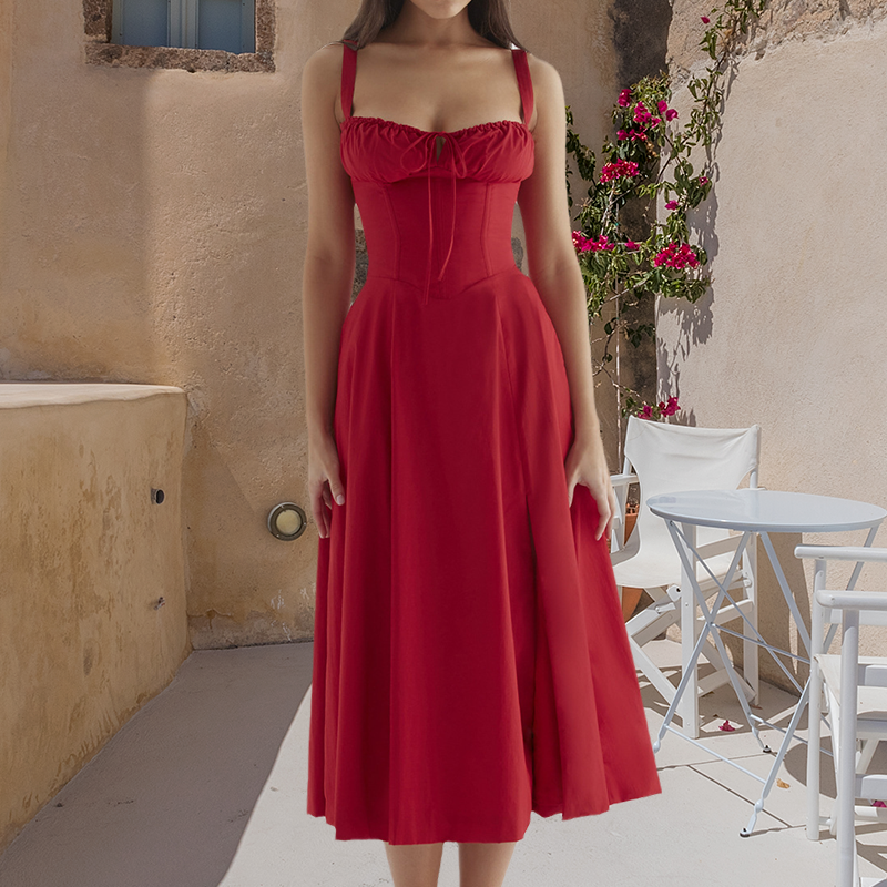 Zoe - sommerkleid mit korsettdetails