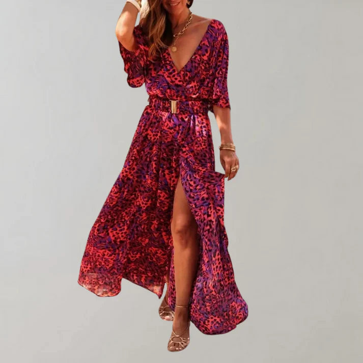 Maxi-wickel-sommerkleid