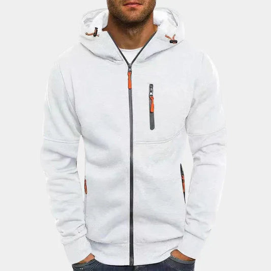 Jacks - herren sweatshirt mit kapuze und reißverschluss