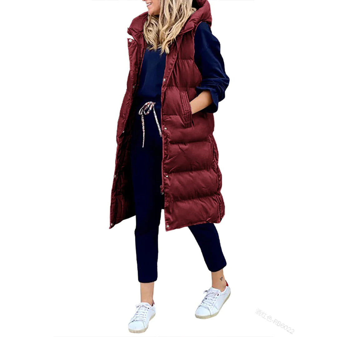 Alia - armellose warme jacke