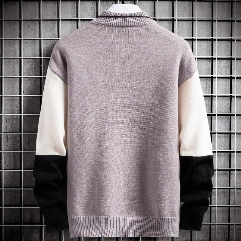 Junpyo - patchwork-pullover | wärmerer pullover