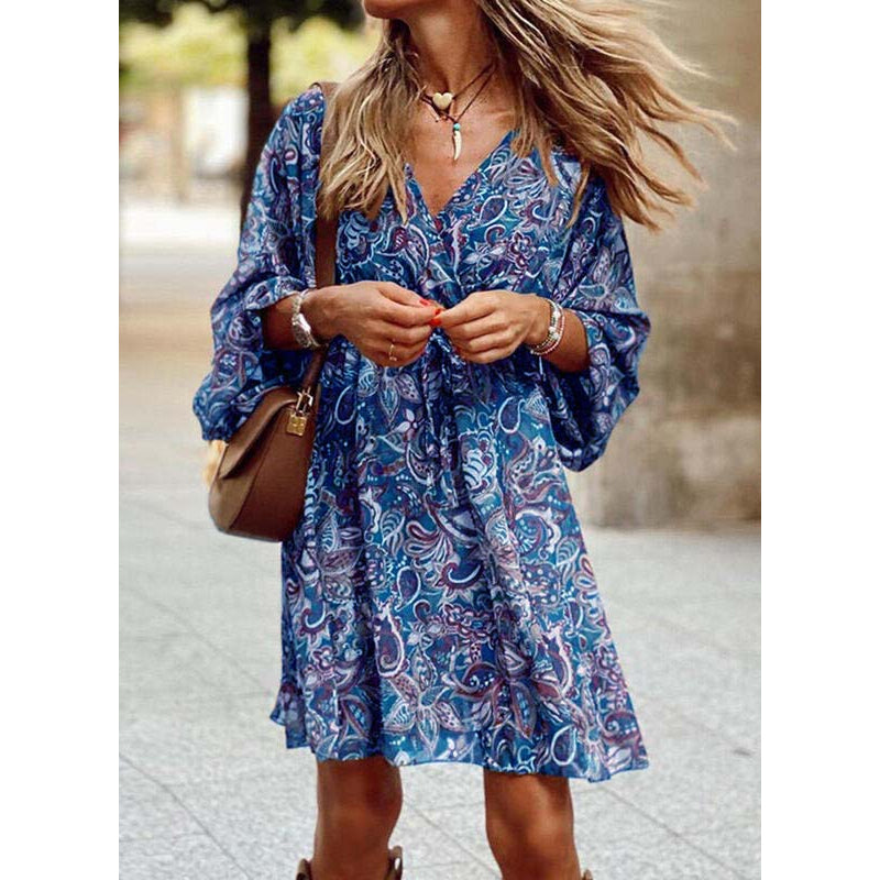 Summer- breeze boho-kleid für damen